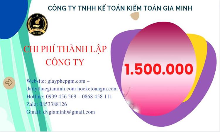 Chi phí thành lập doanh nghiệp Huyện Phúc Thọ
