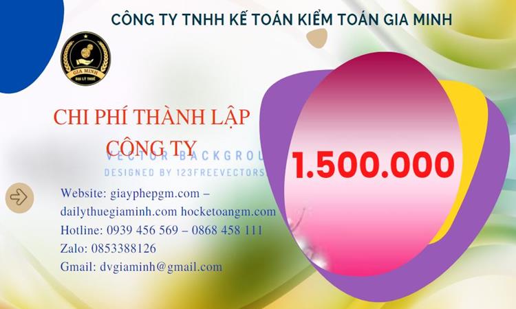 Chi phí thành lập doanh nghiệp Huyện Văn Lâm