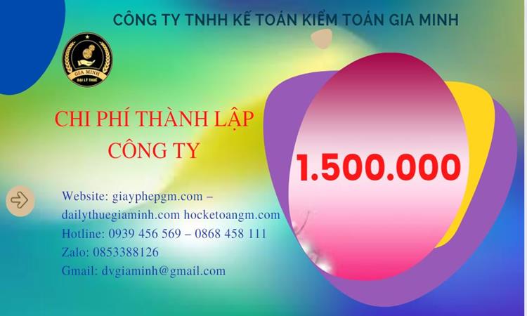 Chi phí thành lập doanh nghiệp Lâm Đồng