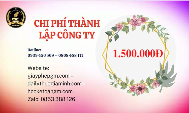 Chi phí thành lập doanh nghiệp nhanh tại Đắk Nông