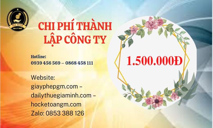 Chi phí thành lập doanh nghiệp nhanh tại Hà Nam