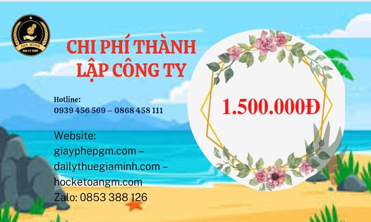 Chi phí thành lập doanh nghiệp nhanh tại Huyện Chương Mỹ