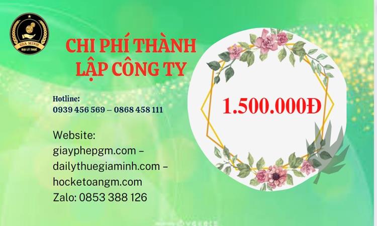 Chi phí thành lập doanh nghiệp nhanh tại Kon Tum