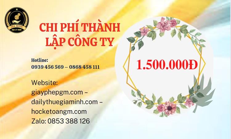 Chi phí thành lập doanh nghiệp nhanh tại Quận Cầu Giấy