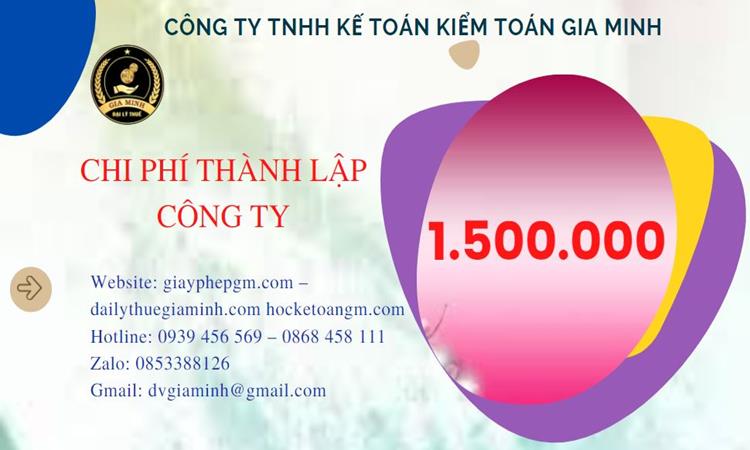 Chi phí thành lập doanh nghiệp Ninh Thuận