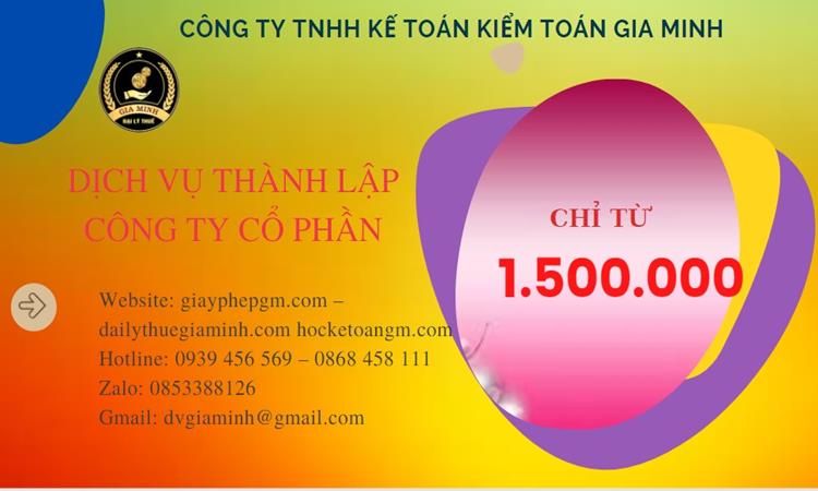 Chi phí thành lập doanh nghiệp Quận 3