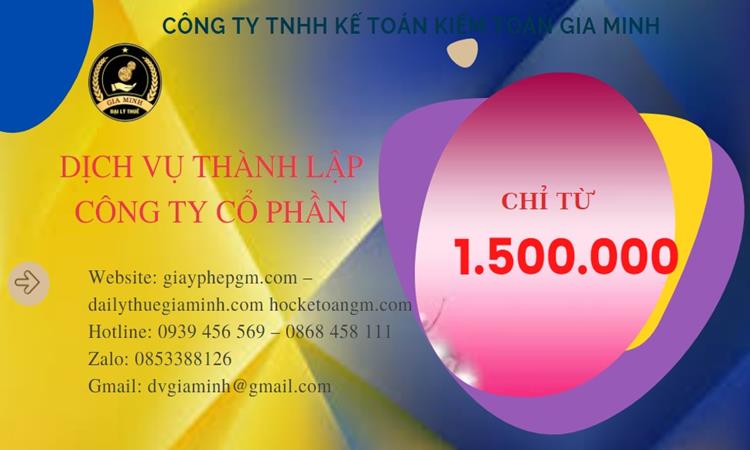 Chi phí thành lập doanh nghiệp Quận 5