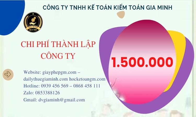 THÀNH LẬP CÔNG TY TRỌN GÓI UY TÍN TẠI QUẬN 5 5 Chi phí thành lập doanh nghiệp Quận 5