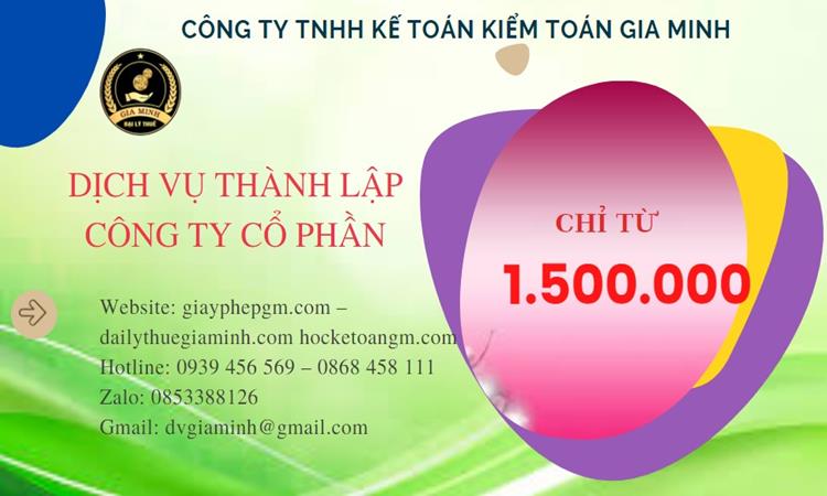 Chi phí thành lập doanh nghiệp Quận 9