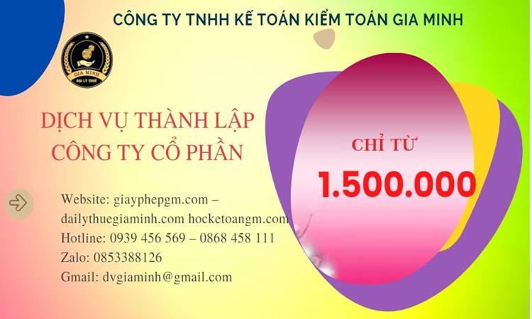 Chi phí thành lập doanh nghiệp Quận Bình Thạnh