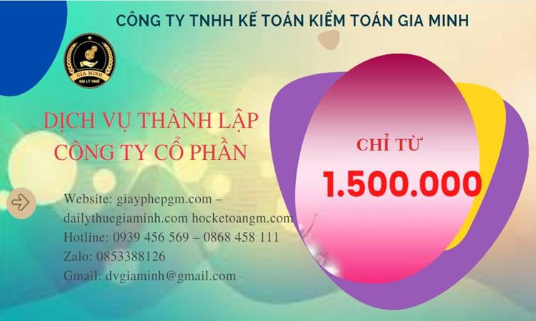 Chi phí thành lập doanh nghiệp Quận Thủ Đức