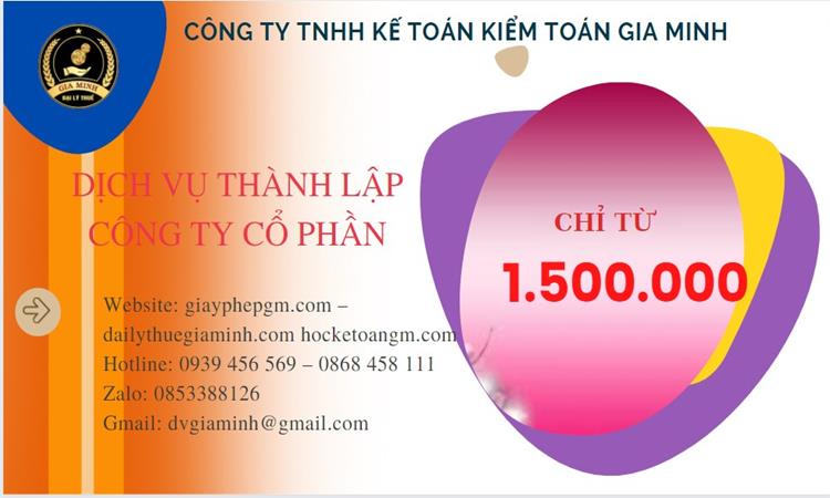 Chi phí thành lập doanh nghiệp Quận Bắc Từ Liêm