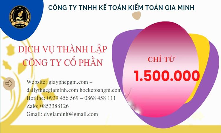 Chi phí thành lập doanh nghiệp Quận Cái Răng