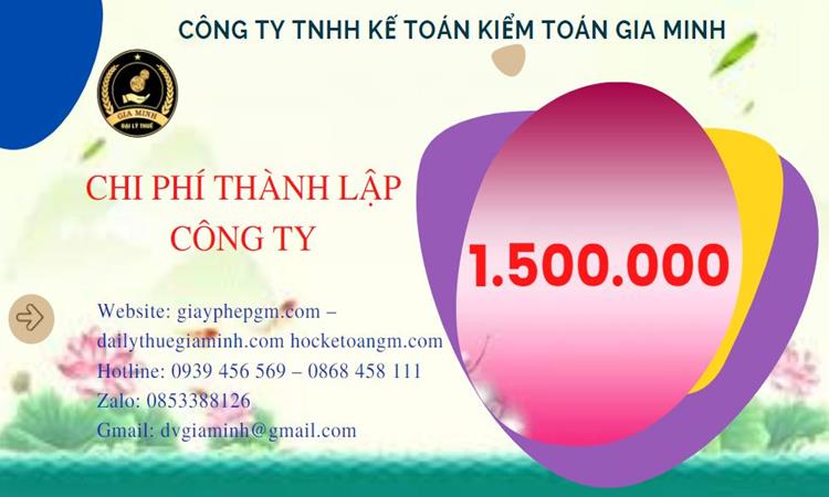 Chi phí thành lập doanh nghiệp Quận Hoàn Kiếm
