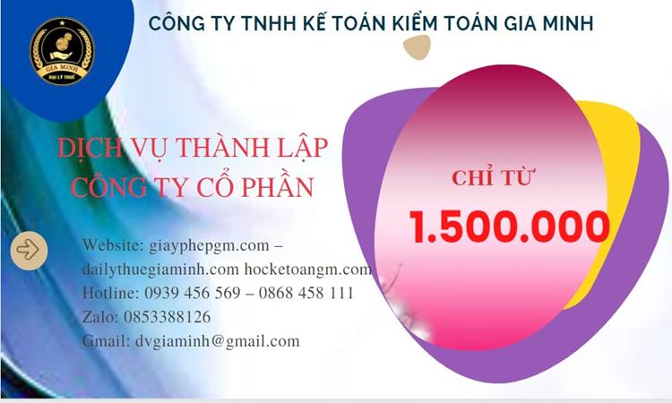 Chi phí thành lập doanh nghiệp Quận Hoàng Mai