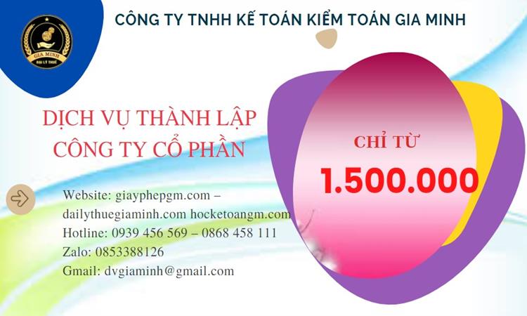 Chi phí thành lập doanh nghiệp Quận Nam Từ Liêm
