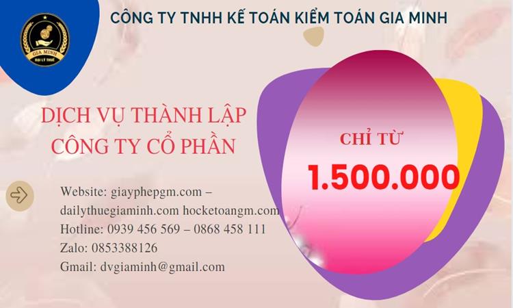 Chi phí thành lập doanh nghiệp Quận Ô Môn