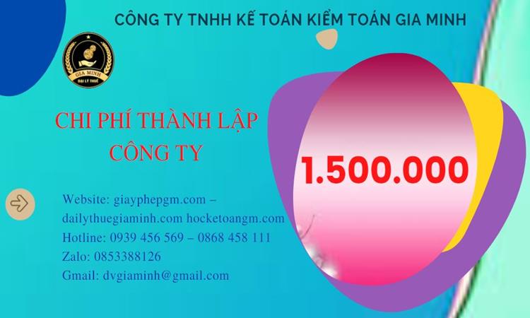 THÀNH LẬP CÔNG TY TRỌN GÓI UY TÍN TẠI QUẢNG BÌNH 5 Chi phí thành lập doanh nghiệp Quảng Bình