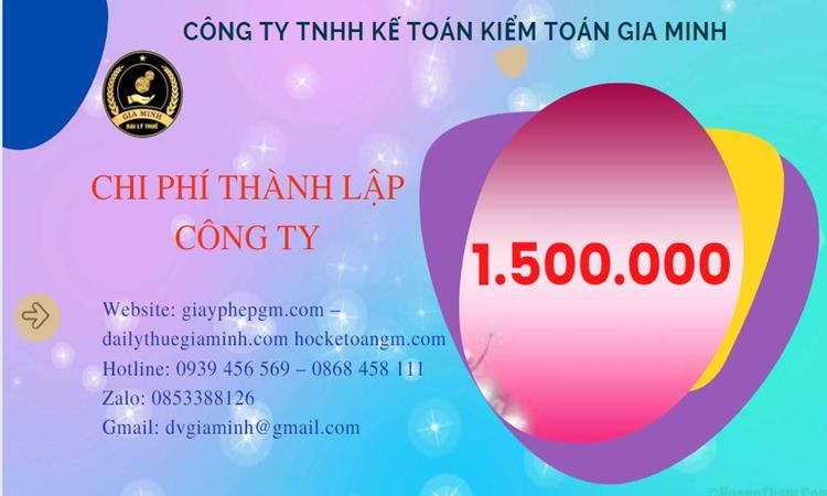 THÀNH LẬP CÔNG TY TRỌN GÓI UY TÍN TẠI SÓC TRĂNG 5 Chi phí thành lập doanh nghiệp Sóc Trăng