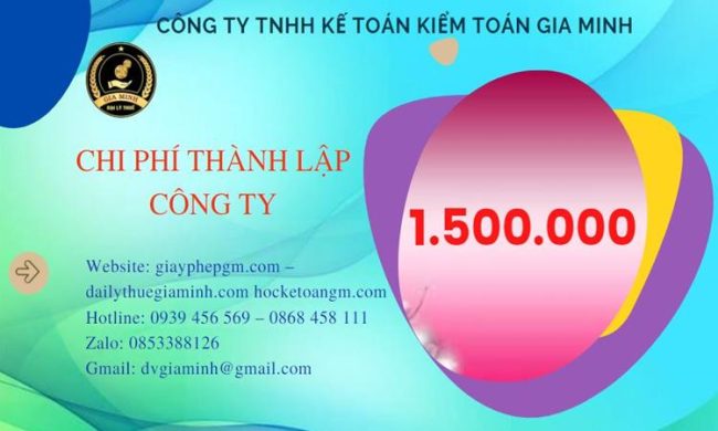 Chi phí thành lập doanh nghiệp trọn gói rẻ tại Đà Nẵng