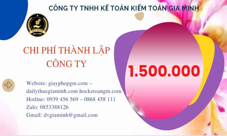 Chi phí thành lập doanh nghiệp TP Đà Nẵng