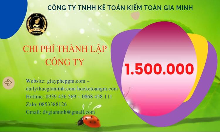 Chi phí thành lập doanh nghiệp TP Hải Phòng