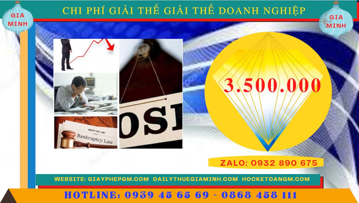 Chi phí giải thể doanh nghiệp trọn gói ở Huyện Ân Thi