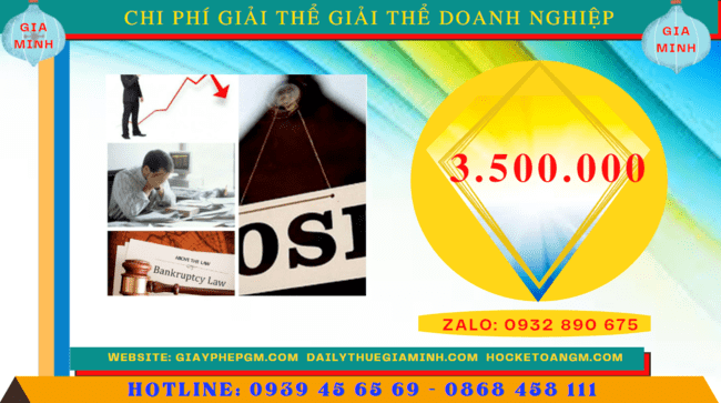 Chi phí giải thể doanh nghiệp trọn gói ở Khánh Hòa