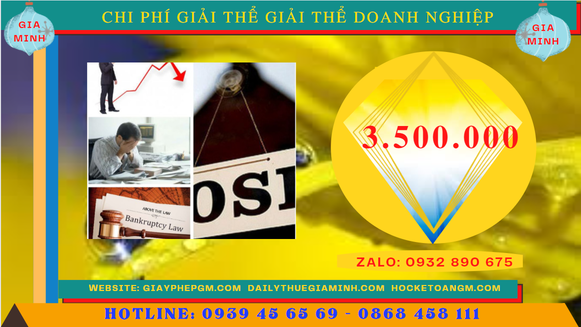 Dịch vụ giải thể doanh nghiệp quận 12 5 Chi phí giải thể doanh nghiệp trọn gói ở Quận 12