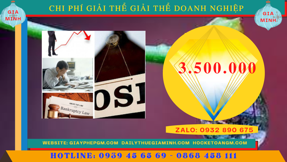 Chi phí giải thể doanh nghiệp trọn gói ở Quận 2