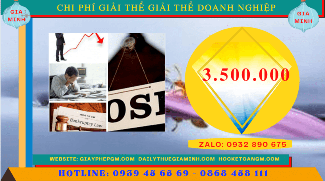 Chi phí giải thể doanh nghiệp trọn gói ở Quận 7