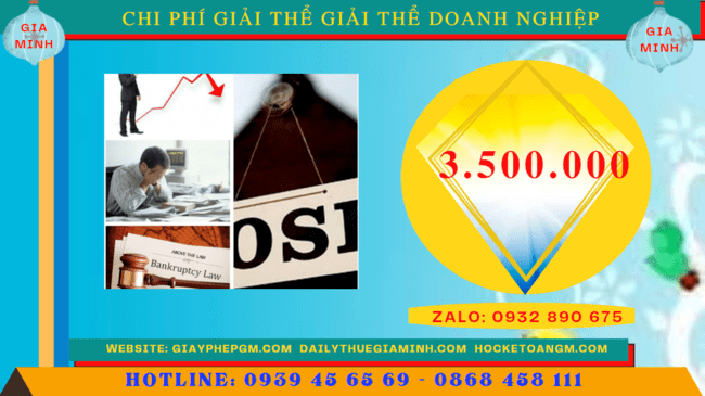 Chi phí giải thể doanh nghiệp trọn gói ở Quận Đống Đa