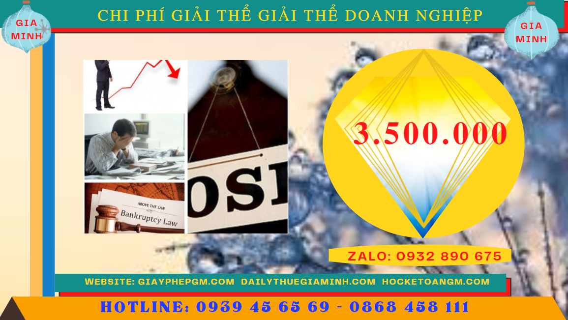 Dịch vụ giải thể doanh nghiệp quận tân phú 5 Chi phí giải thể doanh nghiệp trọn gói ở Quận Tân Phú
