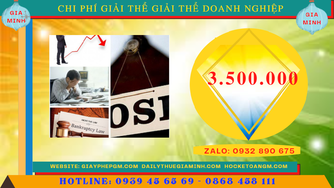 Chi phí giải thể doanh nghiệp trọn gói ở TP Hưng Yên