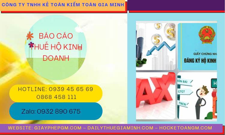 Thủ tục báo cáo thuế hộ kinh doanh tại Thành Phố Đà Nẵng