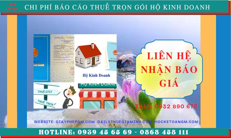 Báo cáo thuế hộ kinh doanh tại Quận 10 – Hướng dẫn chi tiết & chuẩn pháp luật 5 Chi phí báo cáo thuế hộ kinh doanh tại Quận 10