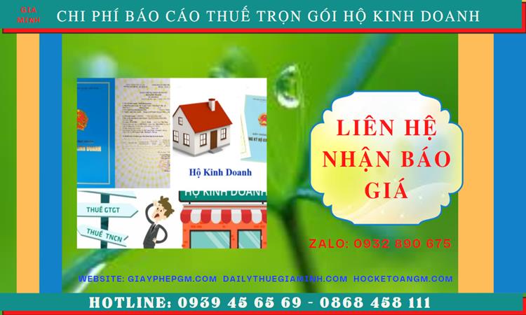 Báo Cáo Thuế Hộ Kinh Doanh Tại Quận 2 – Hướng Dẫn Chi Tiết & Trọn Gói 7 Chi phí báo cáo thuế hộ kinh doanh tại Quận 2