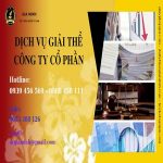 Dịch vụ giải thể công ty cổ phần tại Huế