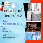 Dịch vụ giải thể công ty cổ phần tại Nghệ An