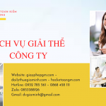 Dịch vụ giải thể doanh nghiệp Huyện Văn Giang