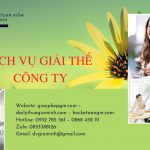 Dịch vụ giải thể doanh nghiệp Huyện Văn Lâm