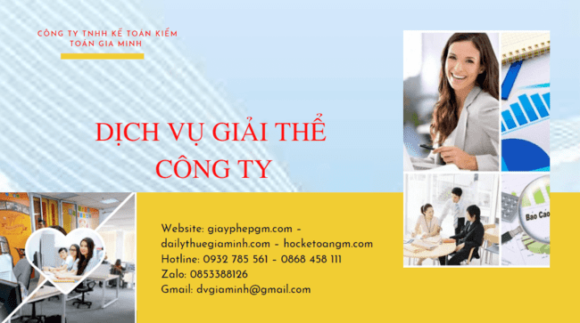 Dịch vụ giải thể doanh nghiệp nhanh tại Hà Nội