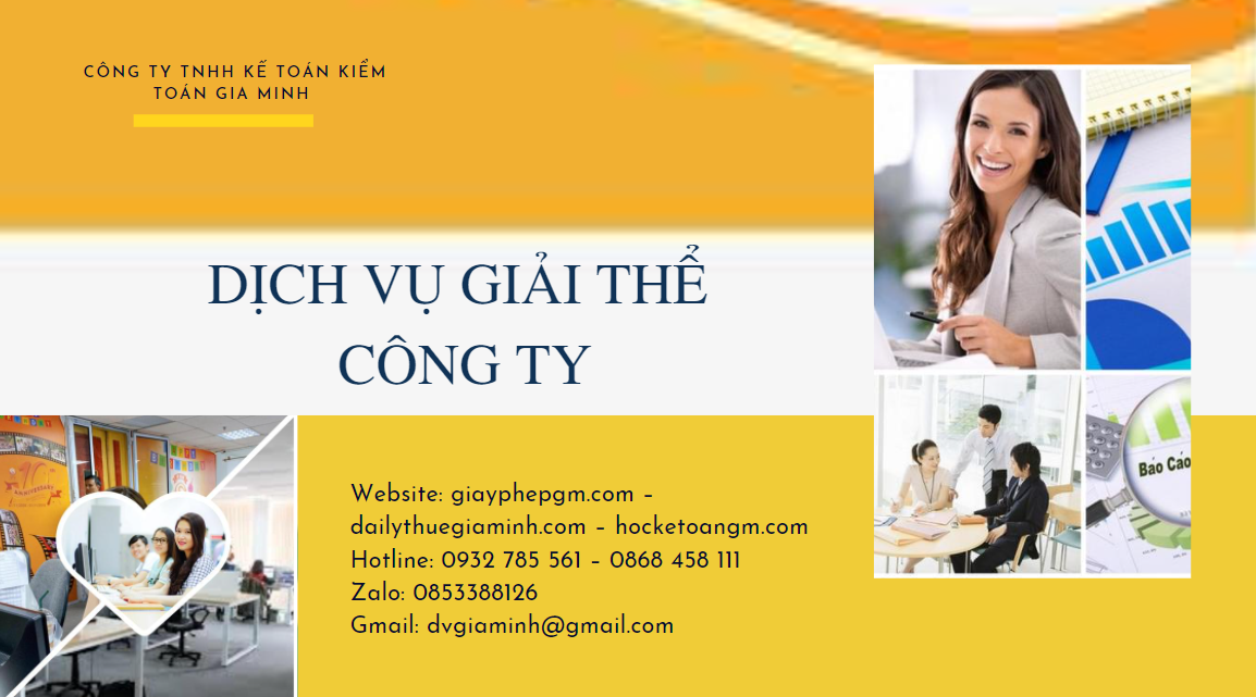 Dịch vụ giải thể doanh nghiệp nhanh tại Bắc Giang