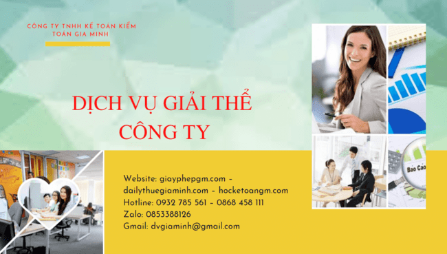 Dịch vụ giải thể doanh nghiệp nhanh tại Quận Ba Đình