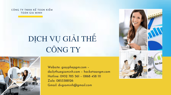 Dịch vụ giải thể doanh nghiệp nhanh tại Quận Cái Răng