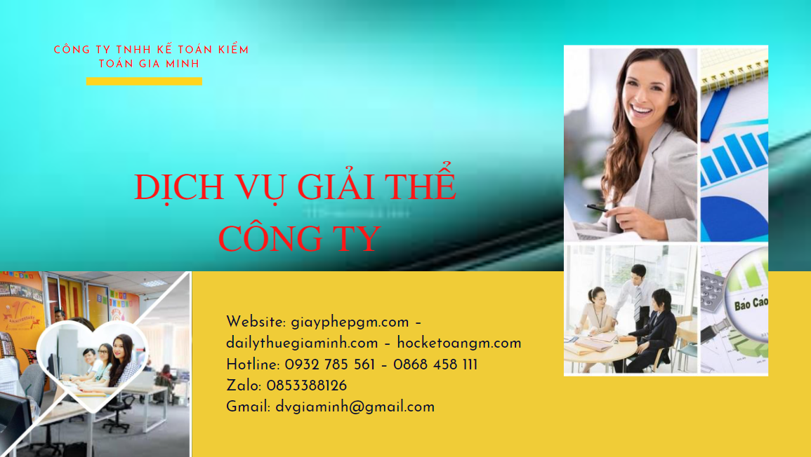 Dịch vụ giải thể doanh nghiệp nhanh tại Quận Gò Vấp