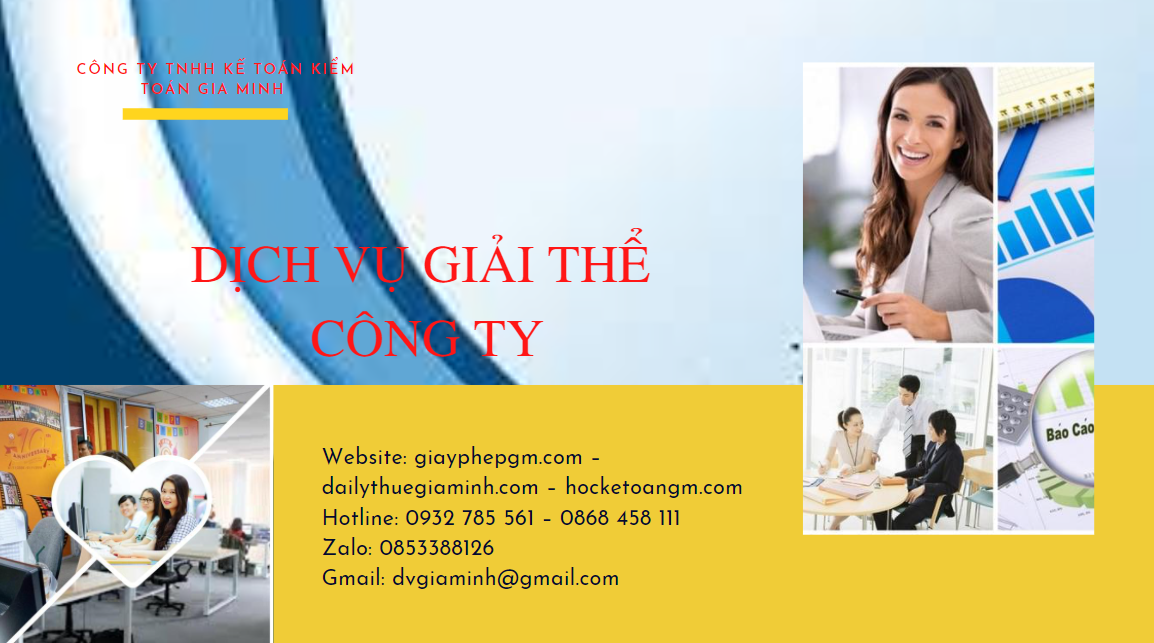 Dịch vụ giải thể doanh nghiệp nhanh tại Quận Tân Bình