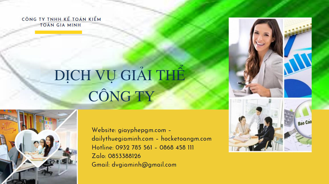 Dịch vụ giải thể doanh nghiệp nhanh tại Thanh Hóa