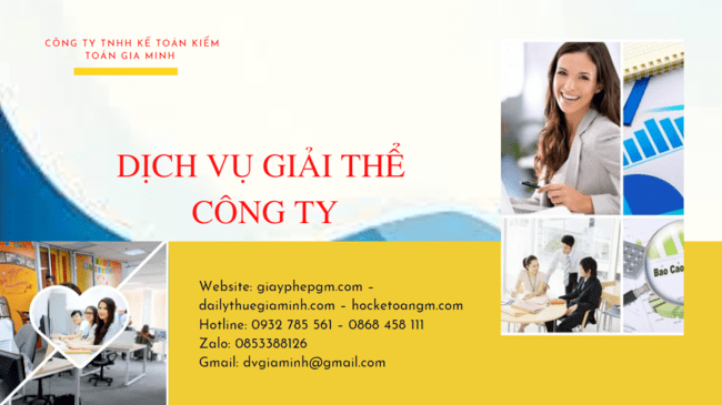 Dịch vụ giải thể doanh nghiệp Thành Phố Hồ Chí Minh 4 Dịch vụ giải thể doanh nghiệp nhanh tại Thành Phố Hồ Chí Minh