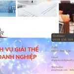 Dịch vụ giải thể doanh nghiệp Đà Nẵng 6 Dịch vụ giải thể doanh nghiệp Đà Nẵng